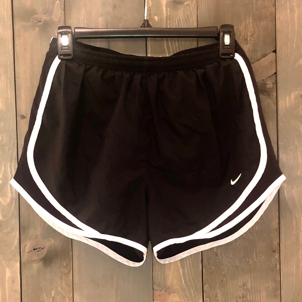 Nike Shorts- Women’s Black with White Stripes